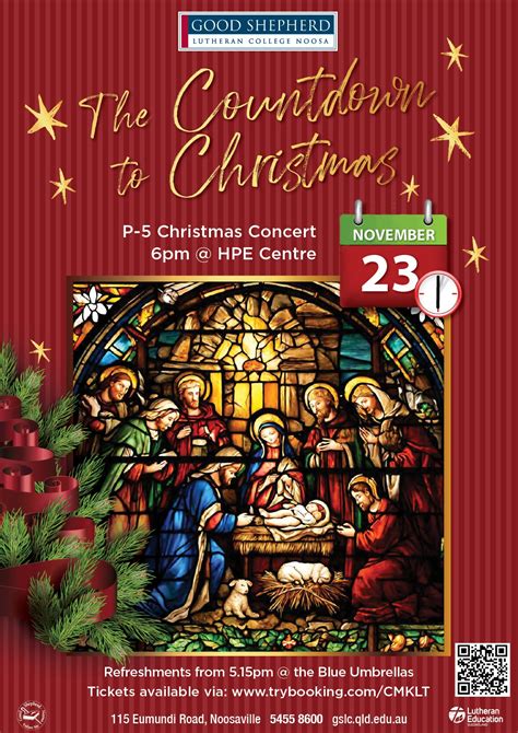 2023 P-5 Christmas Concert - The Countdown to Christmas Tickets, HPE Centre, Noosaville ...