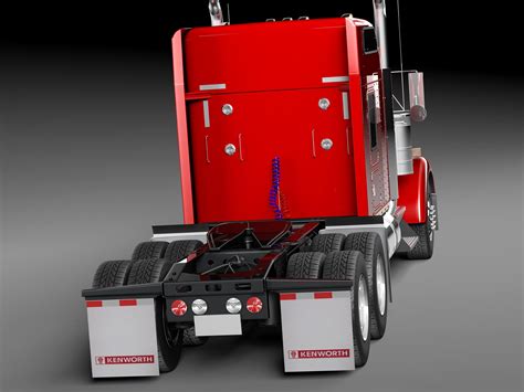 Kenworth W900 Sleeper Cab 2014 - 3D Model by SQUIR