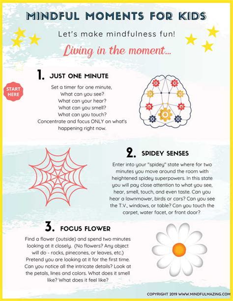 14 Mindfulness Exercises for Kids - SUNRISE ELEMENTARY SCHOOL