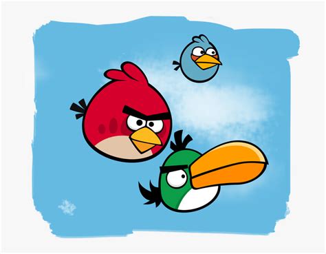 Angry Birds Game Red Bird, HD Png Download , Transparent Png Image ...