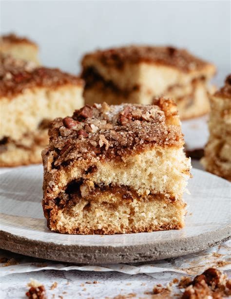 Sour Cream Coffee Cake - Kirbie's Cravings