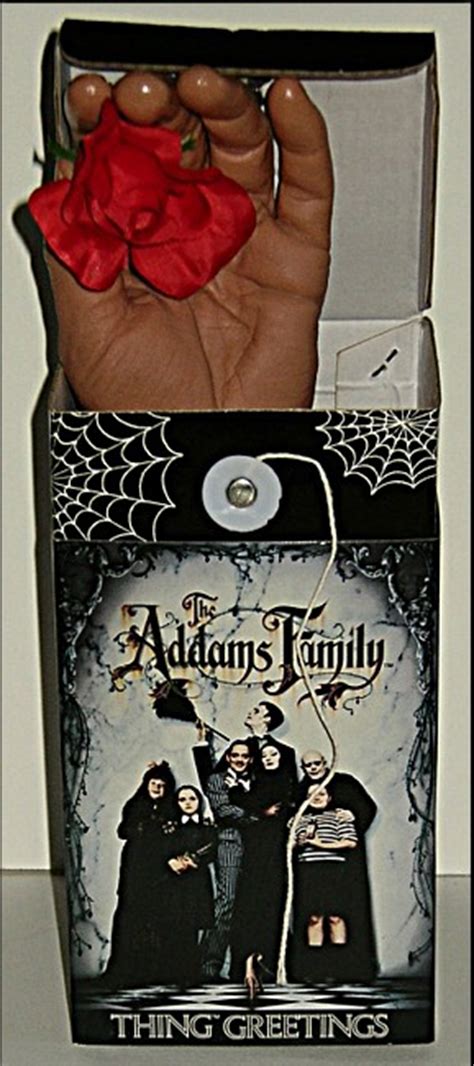 Classic Vintage Addams Family THING Hand Greeting Jack in the Box MIB 1991 Mint | eBay