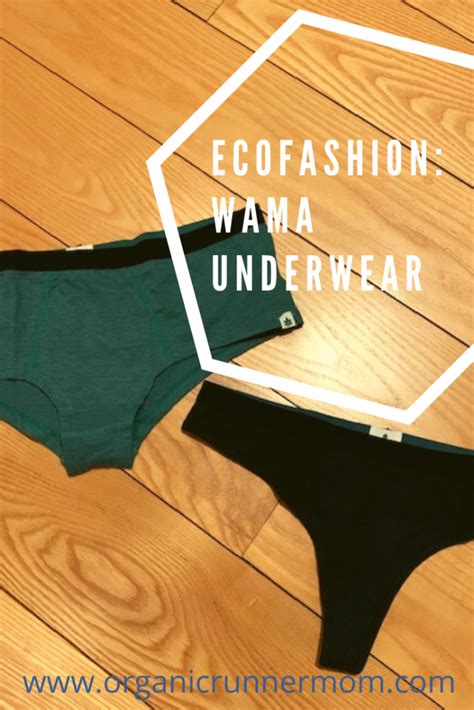 EcoFashion: WAMA Hemp Underwear Review - Organic Runner Mom