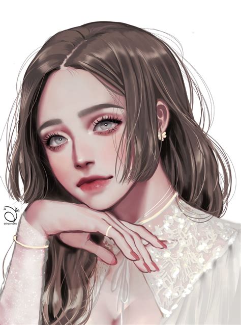 윤슬 on Twitter | Girly art, Anime art girl, Digital art girl