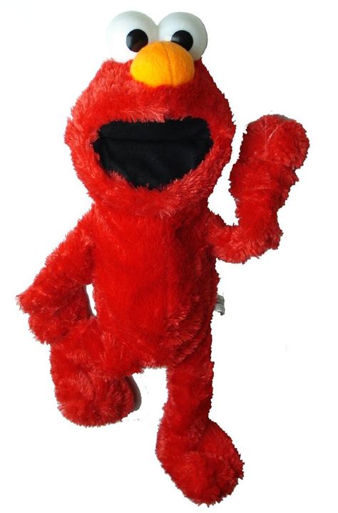 Elmo Hand Puppet - Building Blocks