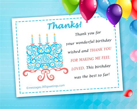 Thank You Message For Birthday Wishes On Facebook - 365greetings.com