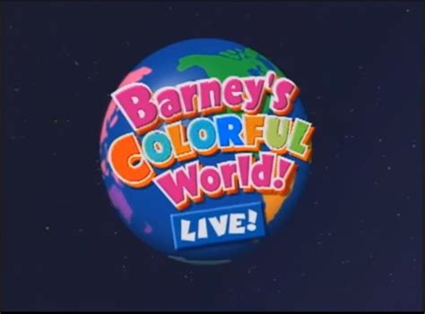 Image - Barney's Colorful World LIVE!.JPG | Barney Wiki | FANDOM powered by Wikia