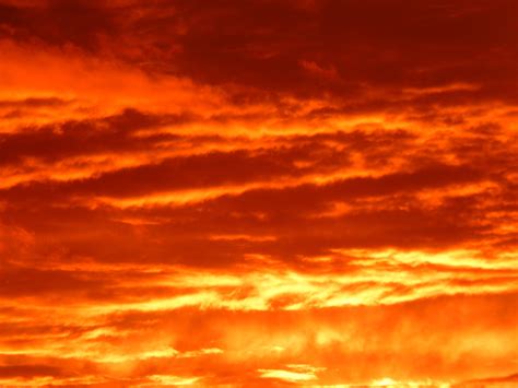 Fabulous fiery sky free image download