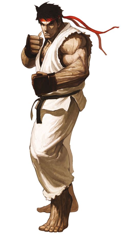 Ryu Official Render Art from SNK vs. Capcom: SVC Chaos | Game-Art-HQ