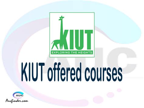 KIUT courses 2024 | Kampala International University in Tanzania ...