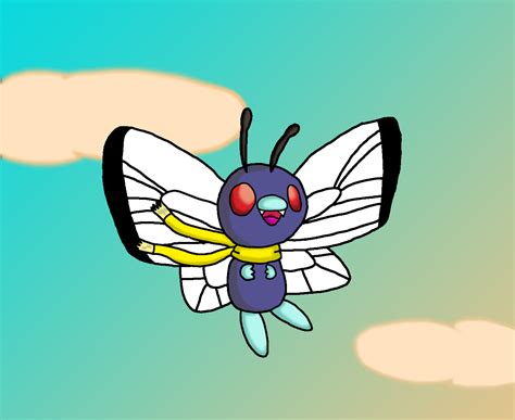 Ash's Butterfree by MintStarMari on DeviantArt