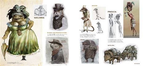 Rotoscopers (Rango Character Concept Art from the book, “The...)