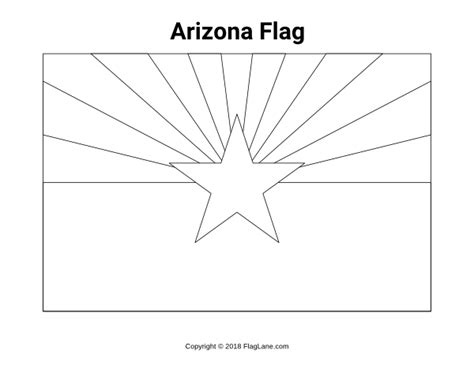 Arizona State Coloring Pages