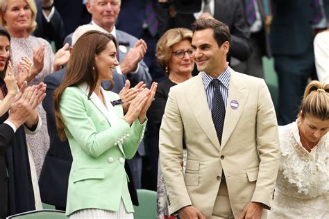 Roger Federer returns to Centre Court in Wimbledon's Royal Box | Tennis.com