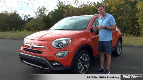 Review: 2017 Fiat 500X Trekking - YouTube