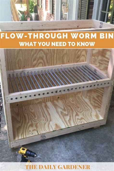 Flow-Through Worm Bin: What You Need to Know?