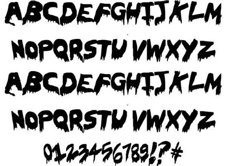 Related image | Text art, Horror font, Fonts