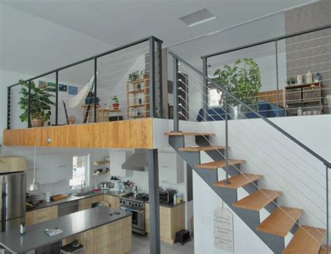 Cable railing interior design ideas – Gauthier De LaPlante