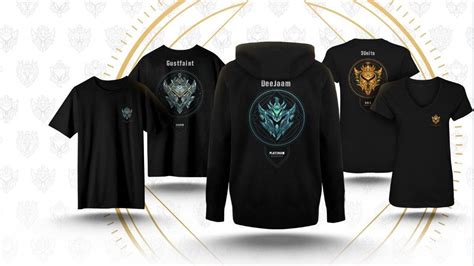 You can now buy merch to show off your League of Legends rank | ONE Esports