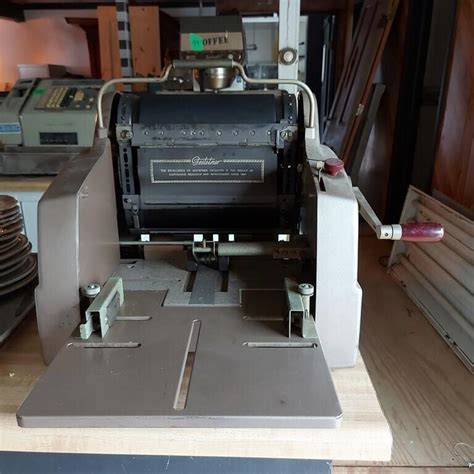 VINTAGE GESTETNER COPIER | Live and Online Auctions on HiBid.com