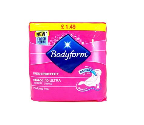 Bodyform Ultra Normal Wings - 10 Pack - Medicine Marketplace