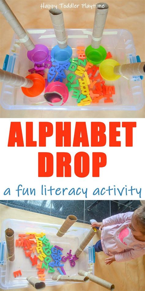 50 Easy Toddler Activities - HAPPY TODDLER PLAYTIME Early Literacy Activities, Preschool ...