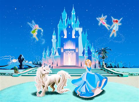 Disney Princess Castle Wallpaper - WallpaperSafari