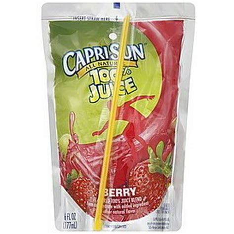 Capri Sun All Natural 100% Juice - Walmart.com - Walmart.com