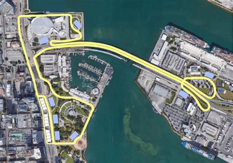 Another Miami Grand Prix track design that I made! (anticlockwise) : r ...