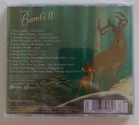 WALT DISNEY BAMBI 2 Soundtrack CD 2006 New And Sealed £24.99 - PicClick UK