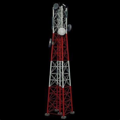 Signal Tower model - TurboSquid 2017110