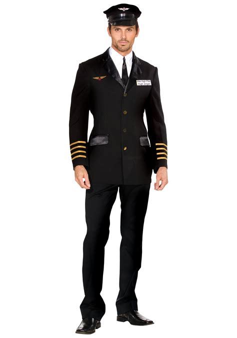 Men's Mile High Pilot Costume