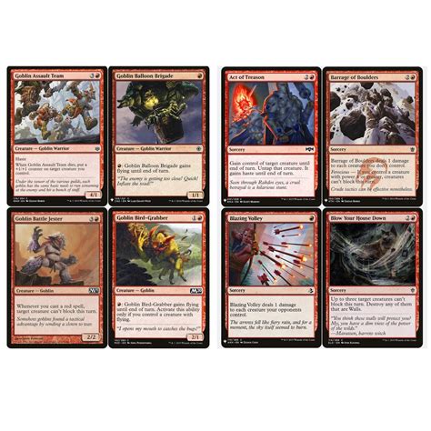 Krenko, Mob Boss Goblin Tribal Deck Custom Commander Deck MTG EDH Magic the Gathering Goblin ...