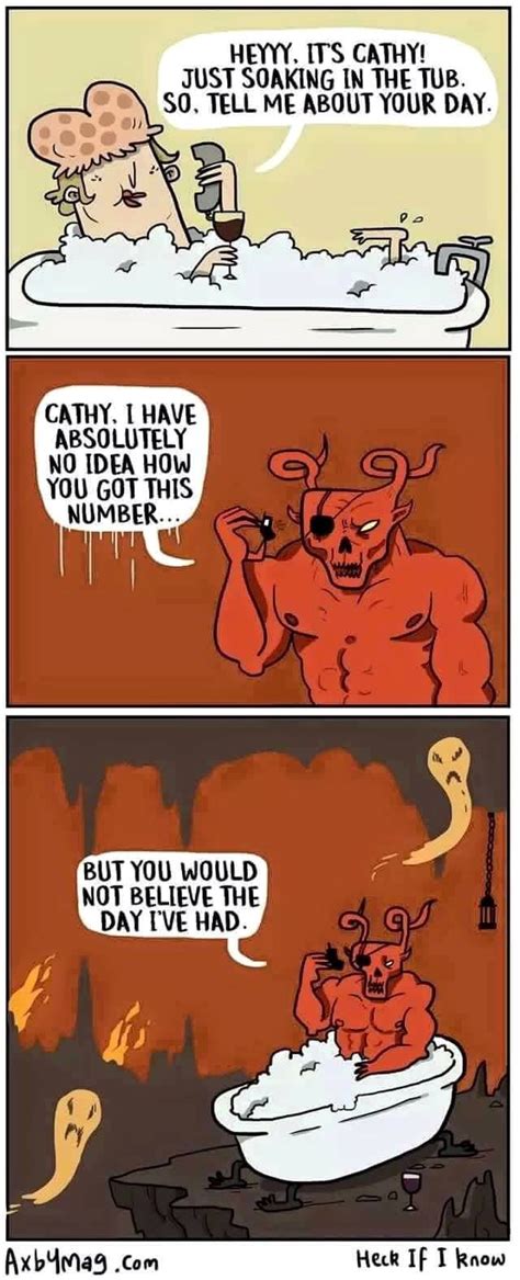 Just Satan things | Funny comics, Funny pictures, Hilarious