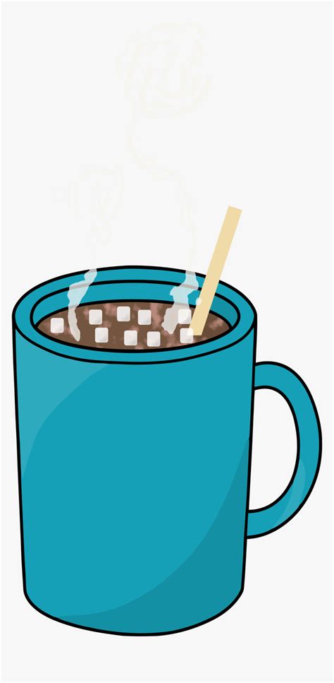 Hot Cocoa Clipart - Hot Chocolate Cup Clip Art, HD Png Download - kindpng