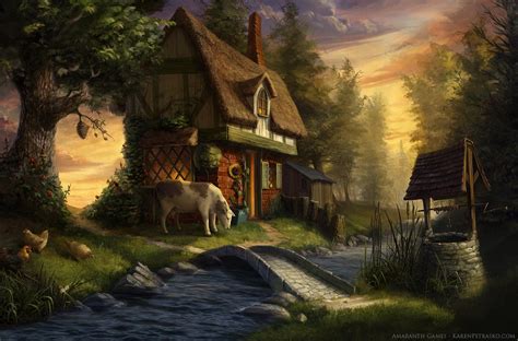 Woodland Cottage by KPetrasko on DeviantArt