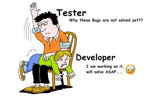 Tester Vs Developer Funny Quotes - ShortQuotes.cc