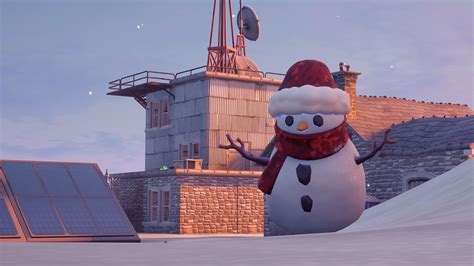 Where to find a Sneaky Snowman in Fortnite Operation Snowdown - Gamepur