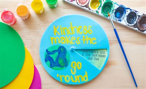 Wheel of Kindness - Craft Project Ideas