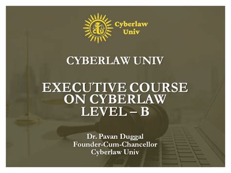 Courses – Cyberlaw University