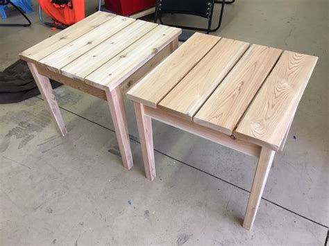 Simple Outdoor Side Table » Rogue Engineer | Diy outdoor table, Wooden table diy, Pallet ...