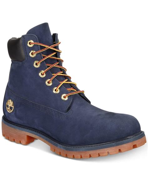 Timberland Men's 6" Macy's Exclusive Boots in Blue for Men | Lyst