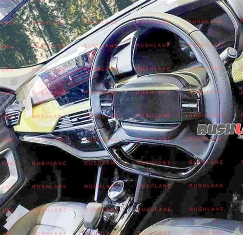 Tata Safari Facelift Interior Spied Undisguised - All Touchscreen, No ...