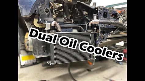 Oil Cooler Install - YouTube