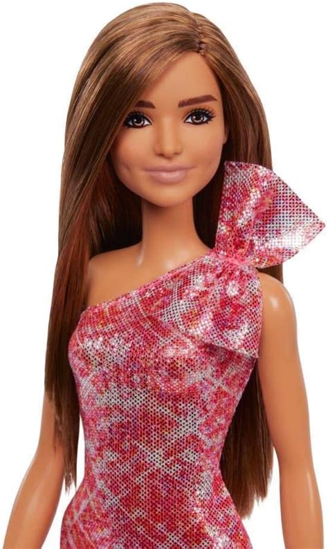 Barbie Doll - Glitter Dress Pink - TOP SPOT