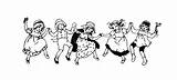 Free Dancing Clip Art Black And White Download  sketch template
