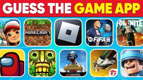 Guess The Game App By The Logo | Logo Quiz - YouTube