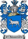 D'Alessandro coat of arms / D'Alessandro Family Crest