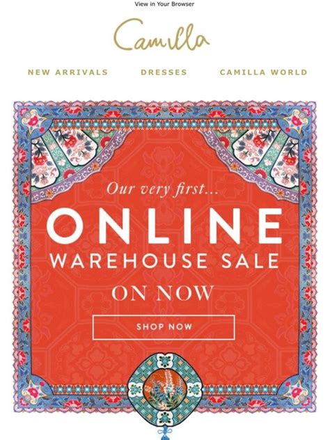 Camilla Australia: Warehouse Sale On Now | Milled