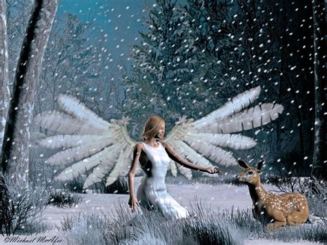 Christmas Angel Wallpapers - Wallpaper Cave